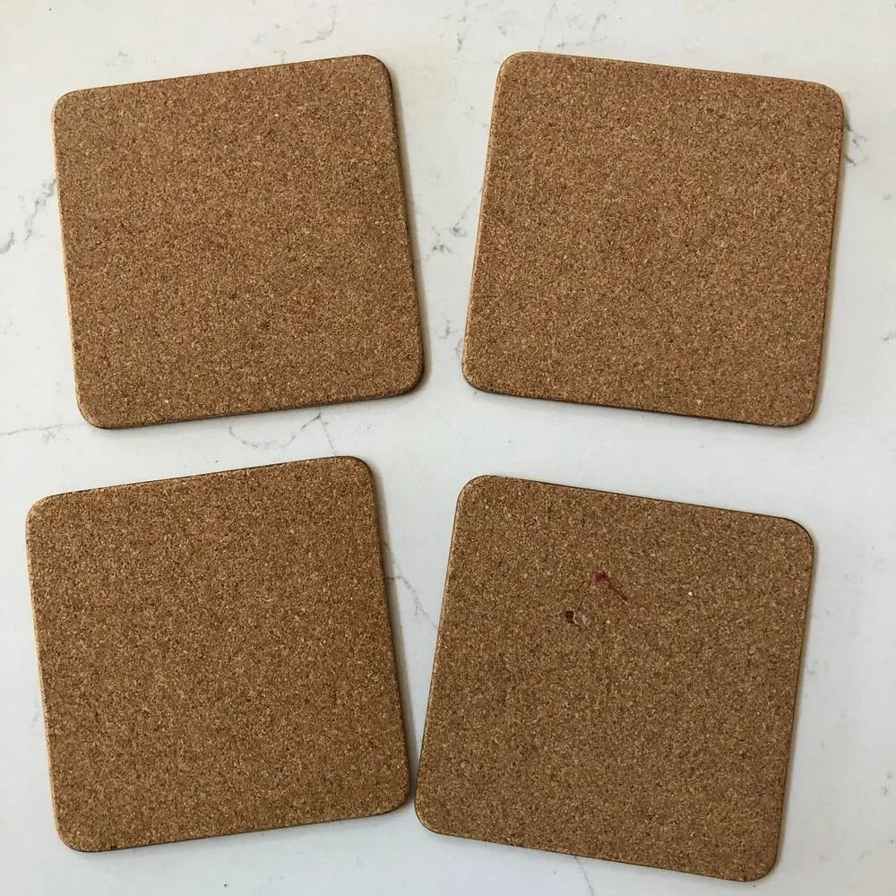 Set of 4 Pimpernel Coasters Cork‎ Backed, Excellent Condition!